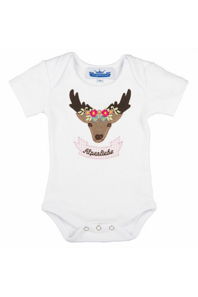 P.Eisenherz Trachtenkleid Baby Body - ALPENLIEBE KA - weiß von P.Eisenherz