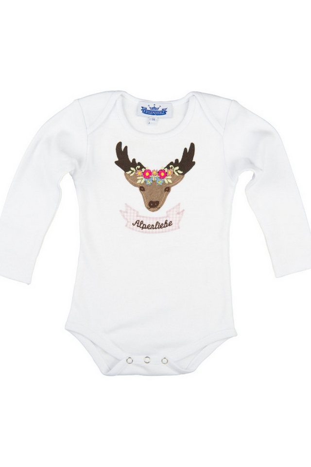 P.Eisenherz Trachtenkleid Baby Body - ALPENLIEBE LA - weiß von P.Eisenherz