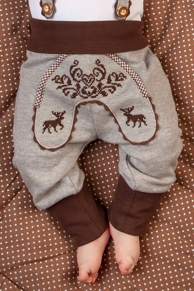 P.Eisenherz Trachtenkleid Babyhose - ELCH - grau von P.Eisenherz