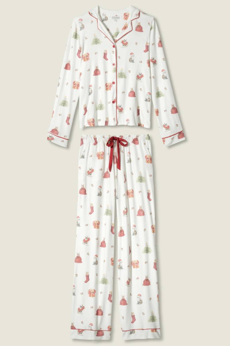 P.J. Salvage - l/s pyjama off-white - Gr. - S von P.J. Salvage