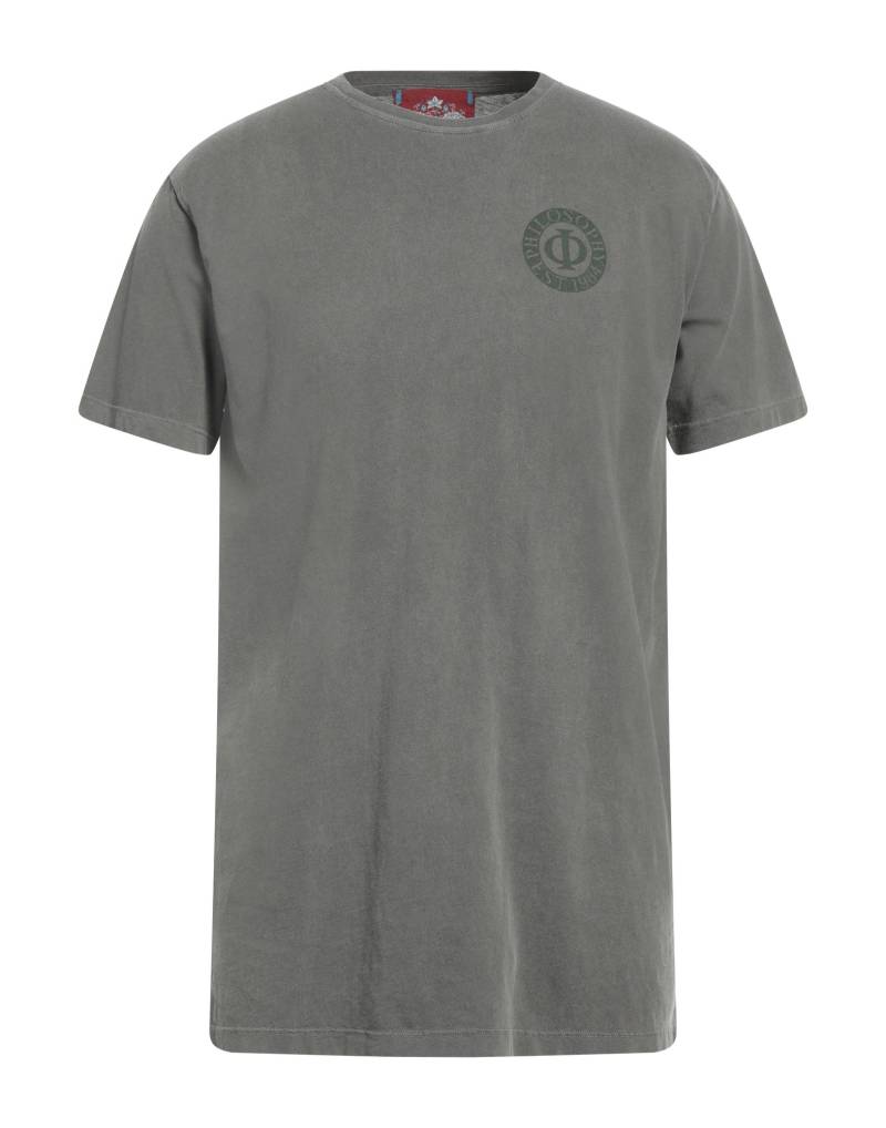 P.L.S.  PLEASE ENJOY ALL SEASONS T-shirts Damen Grau von P.L.S.  PLEASE ENJOY ALL SEASONS