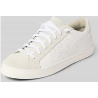 P448 Sneaker mit Label-Print Modell 'COR JOHN' in Weiss, Größe 46 von P448