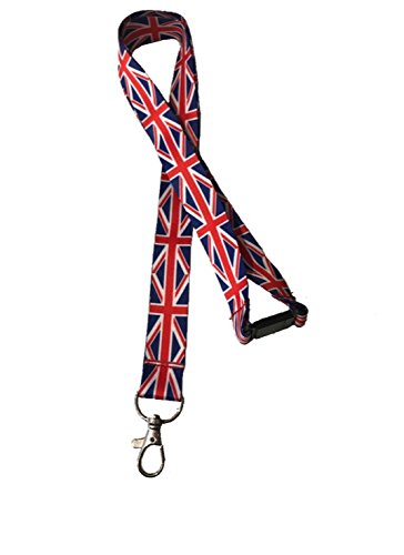 Schlüsselband mit Sicherheitsverschluss mit britischer Flagge von PAC Supplies Global