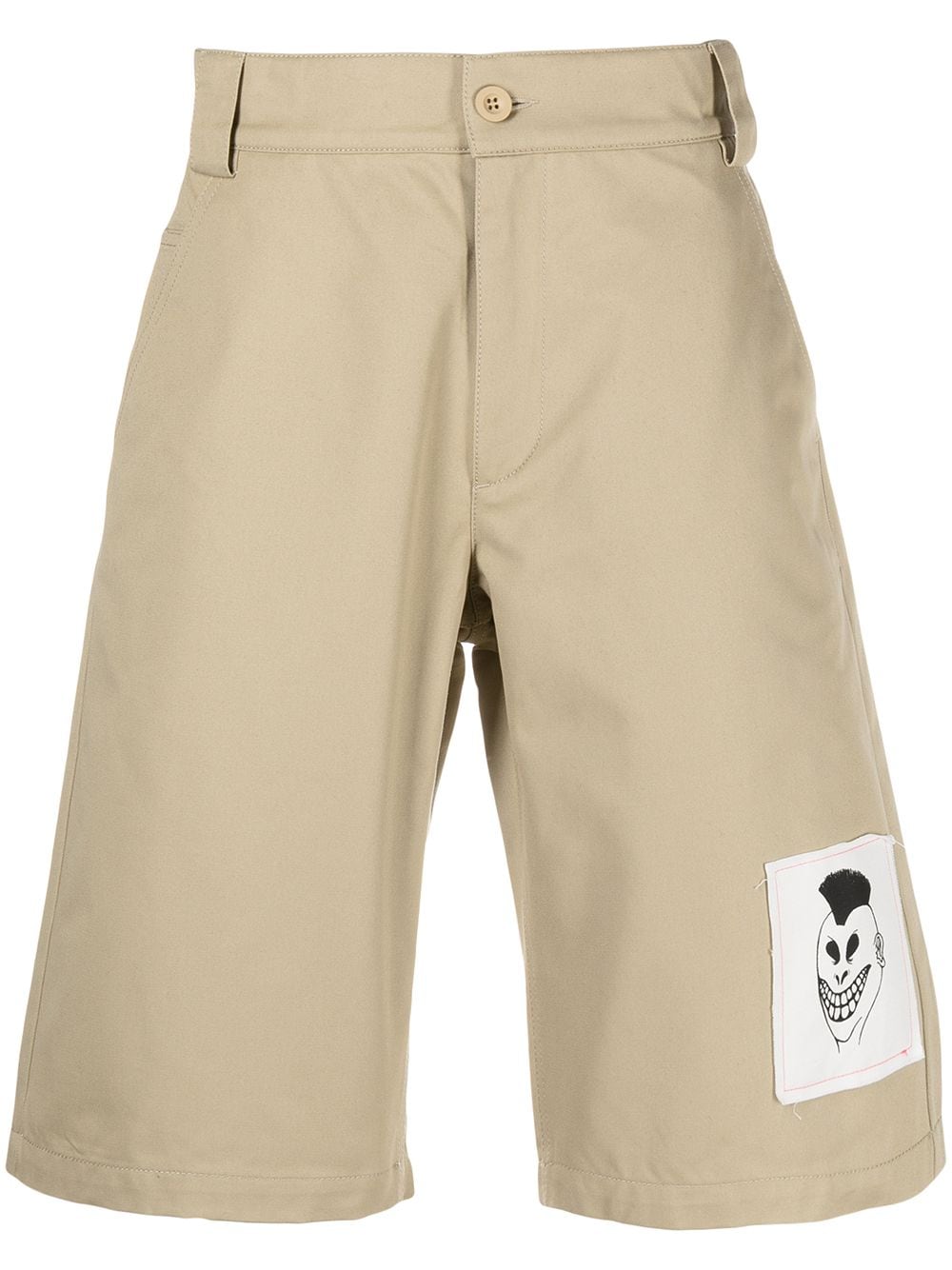 RASSVET Shorts mit Logo-Patch - Nude von RASSVET