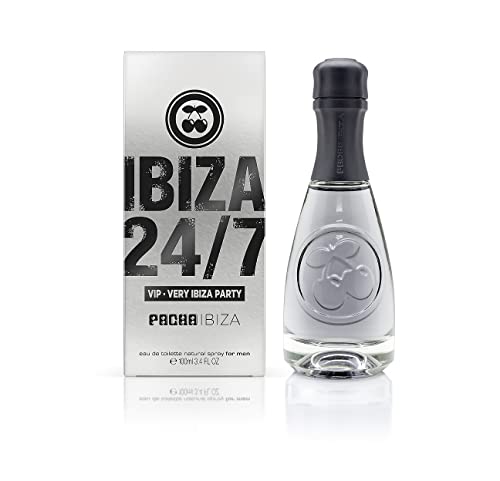 Pacha Ibiza Perfumes - Ibiza 24/7 VIP Very Ibiza Party, Eau de Toilette für Männer, Würzig-orientalischer Duft mit Zitrusfrüchten, Ingwer, Apfel, schwarzem Pfeffer und Holz - 100 ml von PACHA