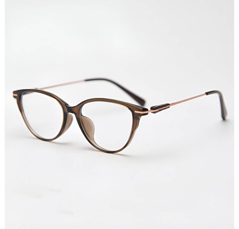 PACIEA Brille Ohne Sehstärke Damen Cat Eye Anti Blaulicht Mode von PACIEA