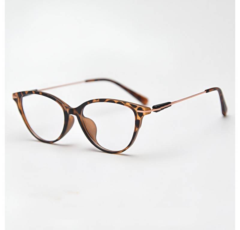 PACIEA Brille Ohne Sehstärke Damen Cat Eye Anti Blaulicht Mode von PACIEA