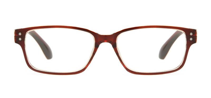 PACIEA Lesebrille Blaulichtfilter Rechteckig Schmal Ultraleicht Federscharnier Unisex von PACIEA