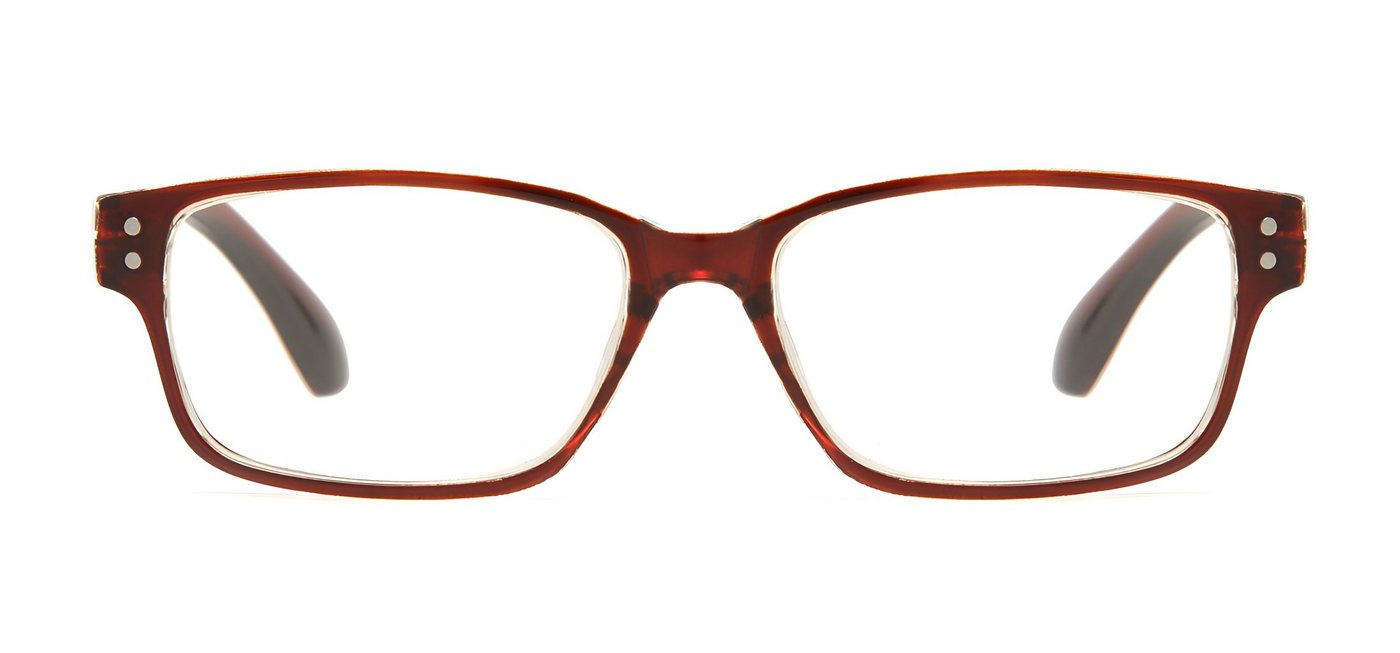 PACIEA Lesebrille Blaulichtfilter Rechteckig Schmal Ultraleicht Federscharnier Unisex von PACIEA