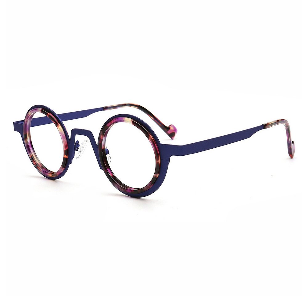 PACIEA Lesebrille Blaulichtfilter Rundrahmen Anti-Müdigkeit Titan von PACIEA