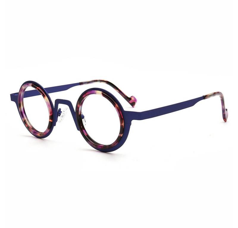 PACIEA Lesebrille Blaulichtfilter Rundrahmen Anti-Müdigkeit Titan von PACIEA