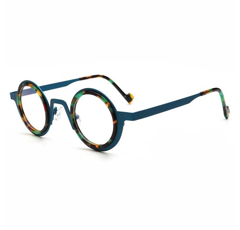 PACIEA Lesebrille Blaulichtfilter Rundrahmen Anti-Müdigkeit Titan von PACIEA