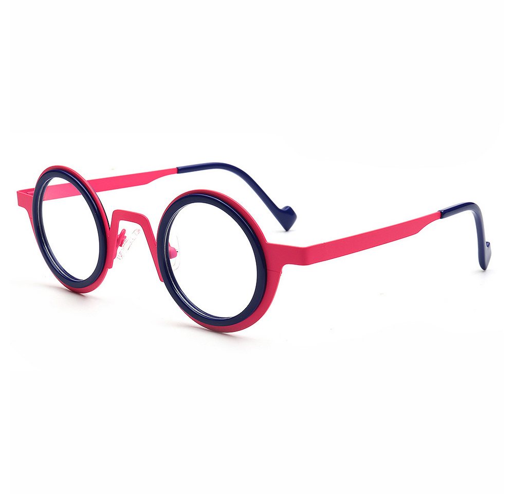 PACIEA Lesebrille Blaulichtfilter Rundrahmen Anti-Müdigkeit Titan von PACIEA