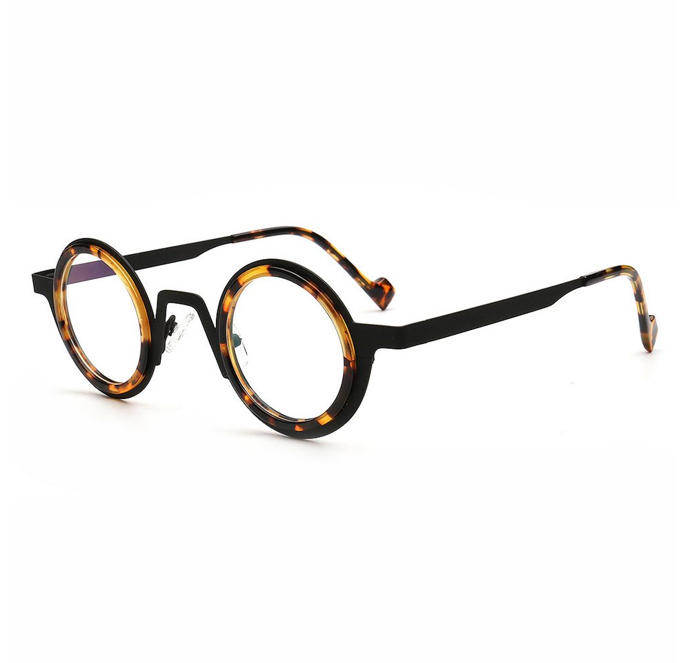 PACIEA Lesebrille Blaulichtfilter Rundrahmen Anti-Müdigkeit Titan von PACIEA