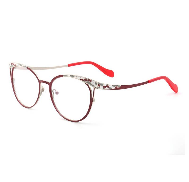 PACIEA Lesebrille Damen Blaulichtfilter Metall Rundrahmen von PACIEA