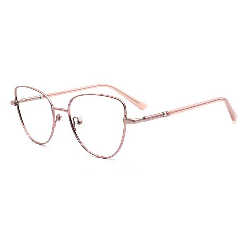 PACIEA Lesebrille Damen Cat Eye Hochwertige Legierung Blaulichtfilter Mehrfarbig Mode von PACIEA