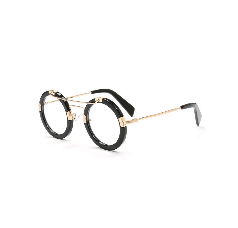 PACIEA Lesebrille Damen Herren Anti Blaulicht Rund Doppelbalkenrahmen von PACIEA