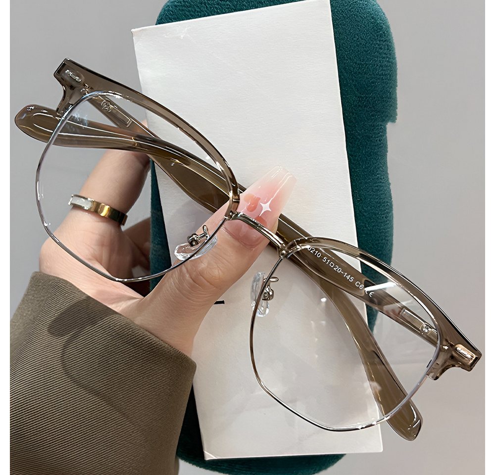 PACIEA Lesebrille Damen Herren Halbrand Anti Blaulicht Mode von PACIEA