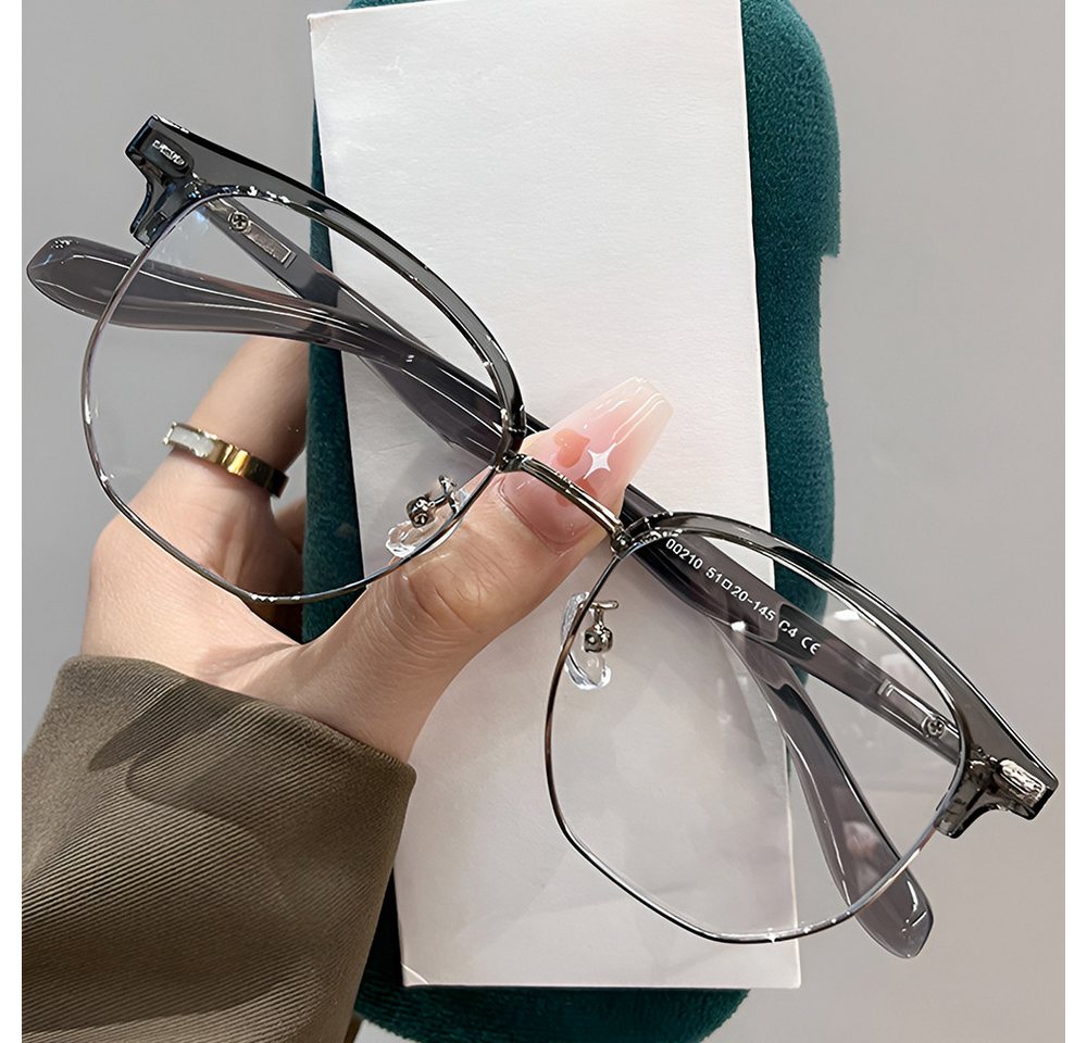 PACIEA Lesebrille Damen Herren Halbrand Anti Blaulicht Mode von PACIEA