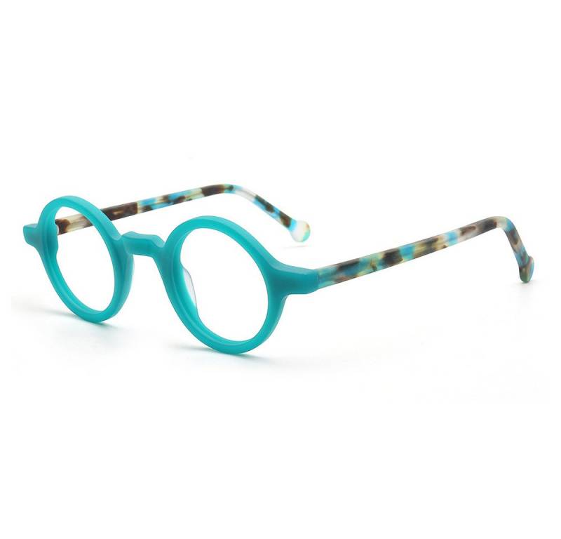 PACIEA Lesebrille Damen Herren Rundrahmen Anti Blaulicht Kompakt Mehrfarbig von PACIEA