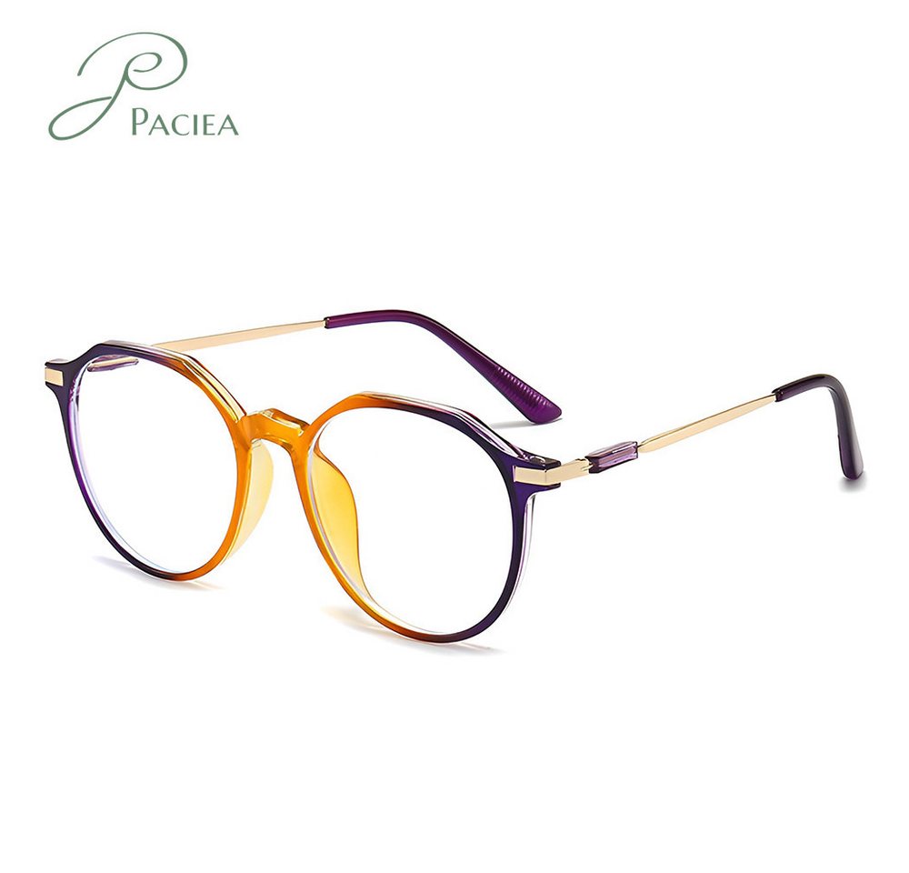 PACIEA Lesebrille Damen Herren Rundrahmen Blaulichtfilter Vollrand Ultraleicht PACIEA Lesebrille Damen Herren Rundrahmen Blaulichtfilter Vollrand Ultraleicht von PACIEA