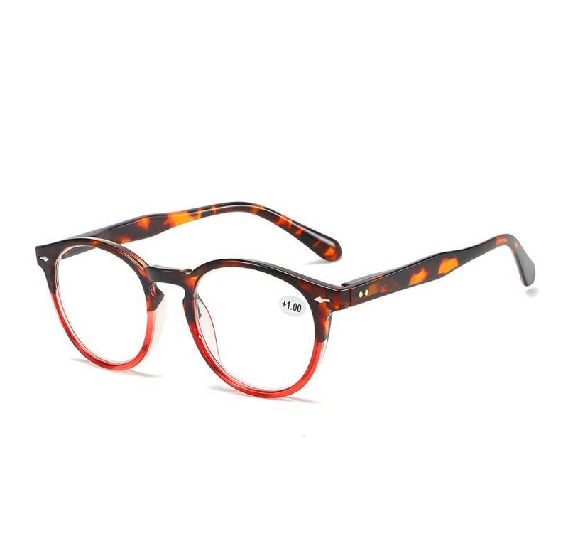 PACIEA Lesebrille Damen Herren Rundrahmen Mehrfarbig Anti Blaulicht von PACIEA