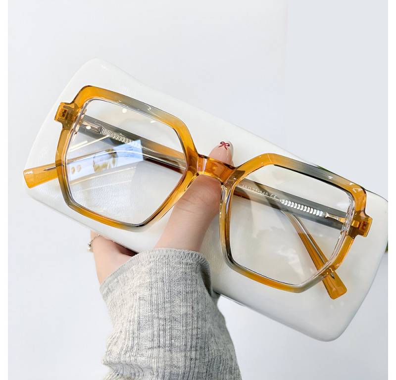 PACIEA Lesebrille Damen Herren Sechseckige Oversized Anti Blaulicht von PACIEA