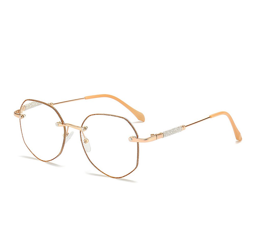 PACIEA Lesebrille Damen Randlos Glitzerrand Metall Anti Blaulicht Mode PACIEA Lesebrille Damen Randlos Glitzerrand Metall Anti Blaulicht Mode von PACIEA