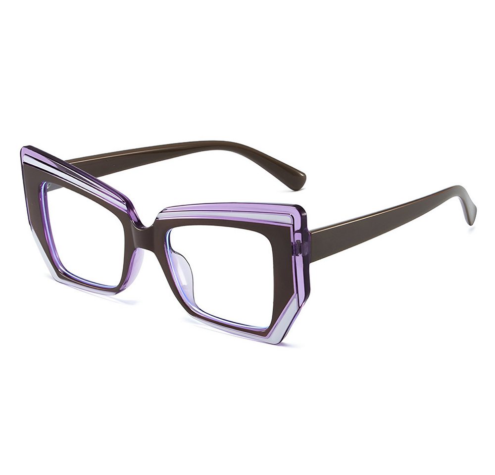 PACIEA Brille Damen Damen Herren Mehrfarbig Blaulichtfilter Oversized Anti-Müdigkeit von PACIEA
