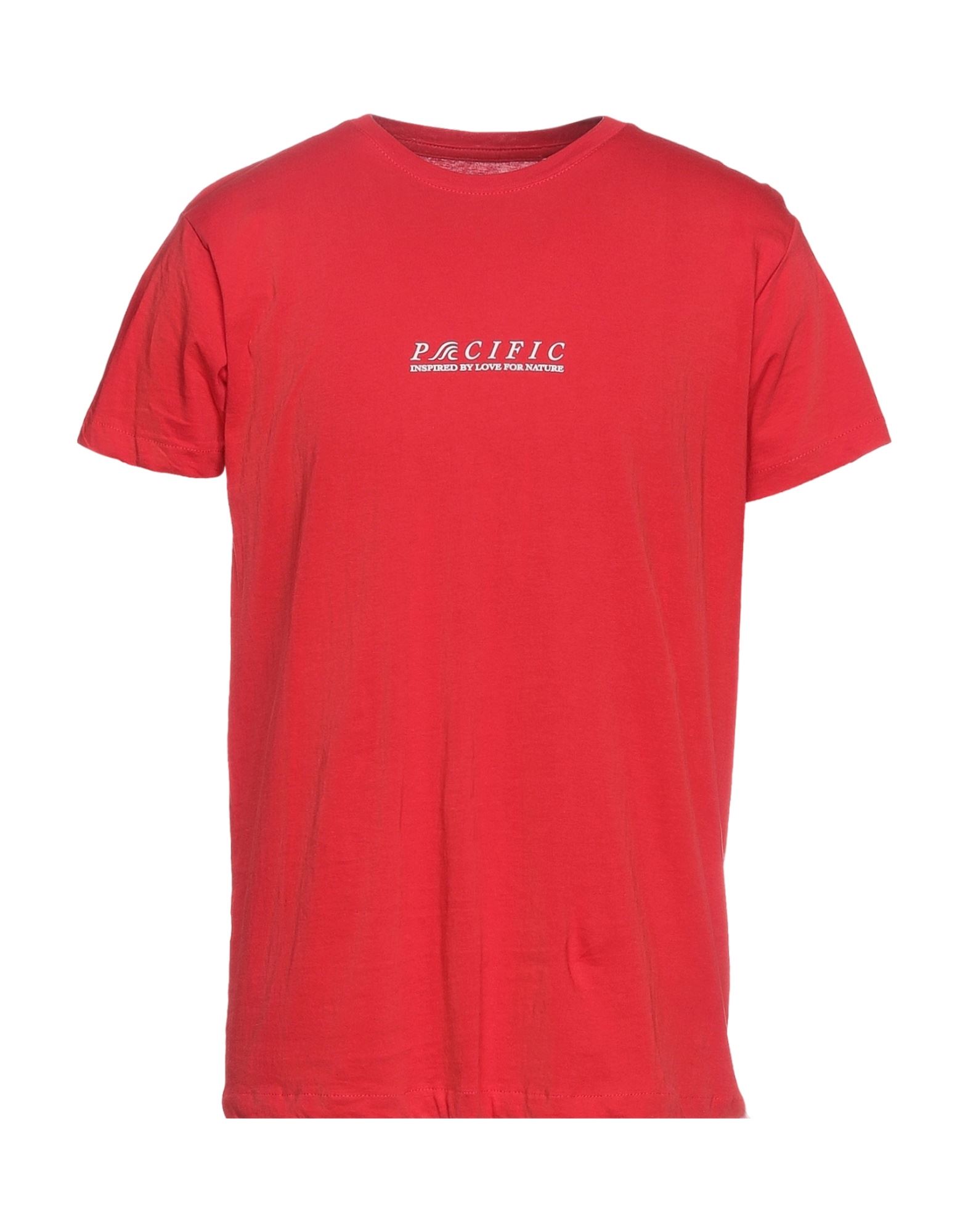 PACIFIC T-shirts Herren Rot von PACIFIC