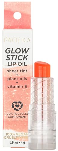 Pacifica Glow Stick Lip Oil - Pale Sunset for Women 0.14 oz Lip Oil von PACIFICA