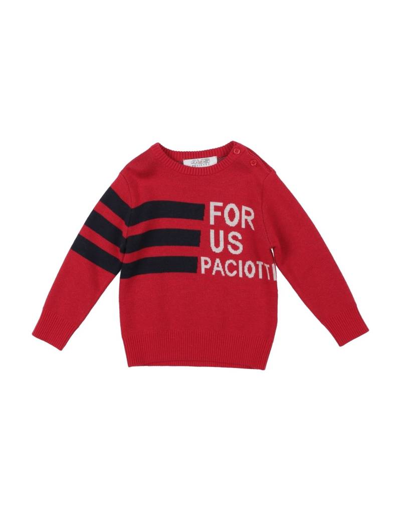 PACIOTTI 4US Pullover Kinder Rot von PACIOTTI 4US