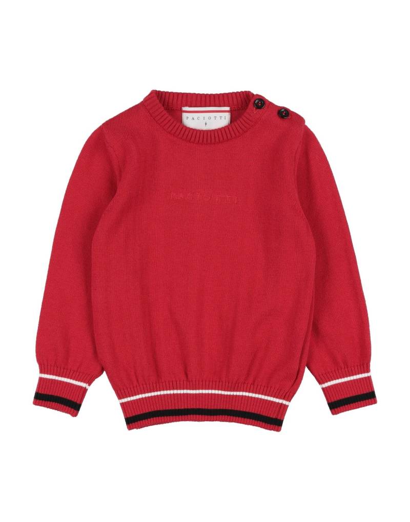 PACIOTTI Pullover Kinder Rot von PACIOTTI