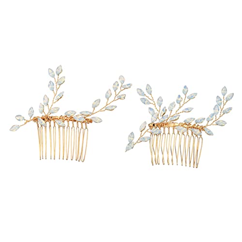 1 Paar Haarspange für Damen Glänzende Brautkopfbedeckung für Hochzeitsfeiern und Besondere Anlässe Attraktives Design und Verarbeitung 1 Paar Haarspange für Damen Glänzende Brautkopfbedeckung für Hochzeitsfeiern und Besondere Anlässe Attraktives Design und Verarbeitung von PACKOVE