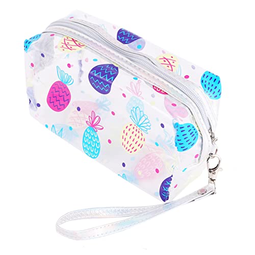 1 Stück Transparente Kosmetiktasche aus Handliche Aufbewahrung für Shampoo Toilettenartikel für Reisen Damen und Desktop Organisation 1 Stück Transparente Kosmetiktasche aus Handliche Aufbewahrung für Shampoo Toilettenartikel für Reisen Damen und Desktop Organisation von PACKOVE