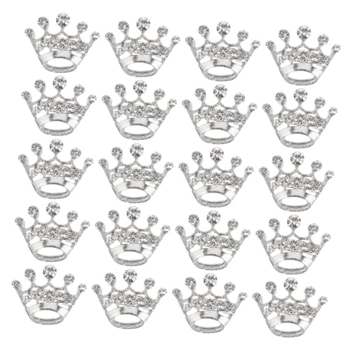 20 Teiliges Set Mit Kleinen Kronenbroschen Mini Festzug Tiara Anstecknadeln – Anstecknadel Mit Strasssteinen Für Hochzeiten Kronenbrosche Corsage Für Männer Und Frauen von PACKOVE
