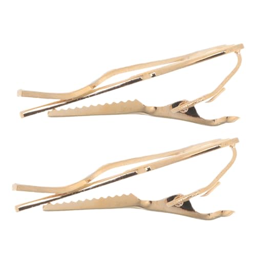 PACKOVE 2stücke Kupfer Krawattenklammer Mit Besteckform Für Herren Verschluss Minimalistisches Business-zubehör Für Hochzeit Und Geburtstag von PACKOVE