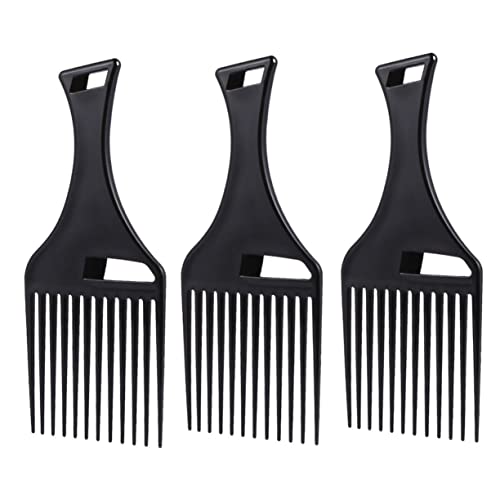 3 Stück Teiliges Haarkamm Haar Styling für Lockiges und Glattes Haar Breitzahn für Männer Jungen Hochwertigem von PACKOVE