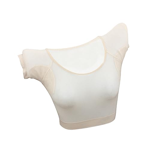 4 Stck. Damen Unterarm Schweißabsorbierende Weste Waschbare Atmungsaktive und Elastische Unterwäsche mit Integrierten Achselpads für Optimalen Schutz vor Schweißflecken für Sport 4 Stck. Damen Unterarm Schweißabsorbierende Weste Waschbare Atmungsaktive und Elastische Unterwäsche mit Integrierten Achselpads für Optimalen Schutz vor Schweißflecken für Sport von PACKOVE