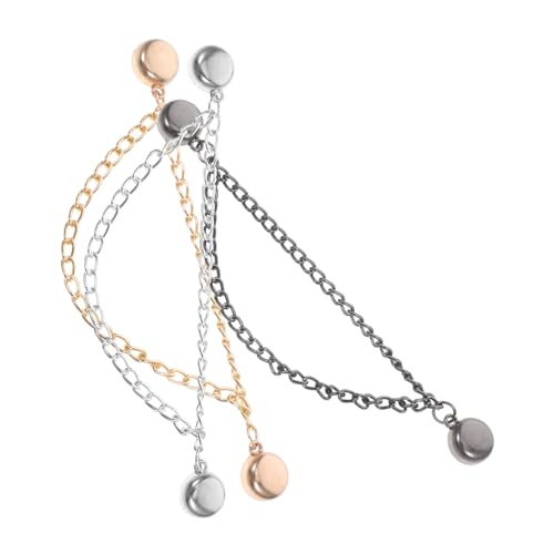 PACKOVE 9stücke Magnetische Kleidungsclips Verstellbare Magnet-klammer Für Hemden Jeans-clips Stiftlose Clips Für Kleidung Magnet-knopf Zum Anpassen von PACKOVE