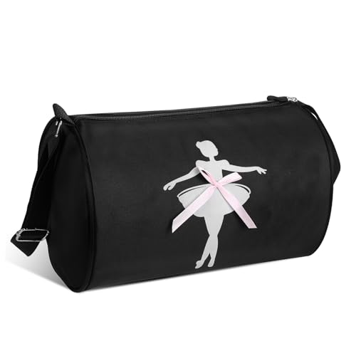PACKOVE Balletttasche Für Mädchen Modische Umhängetasche Mit Großer Kapazität Aus Strapazierfähigem Oxford- Für Ballettschuhe Kleider Für Junge Ballerinas in Elegantem Design von PACKOVE