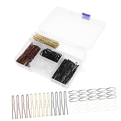 PACKOVE Bobby Pins U-förmige Haarnadeln Für Damen Und Mädchen Hochwertige Haarschmuck Accessoires Für Hochzeiten Partys Und Alltag von PACKOVE