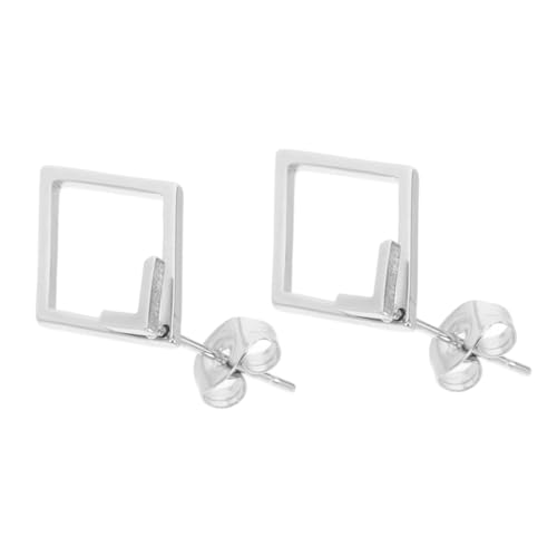 PACKOVE 1 Paar Geometrische Ohrringe für Frauen Langlebigem Legierungsmaterial Stilvolle Vielseitige Damen Ohrringe mit Modernem Design für Alltag und Besondere Anlässe von PACKOVE