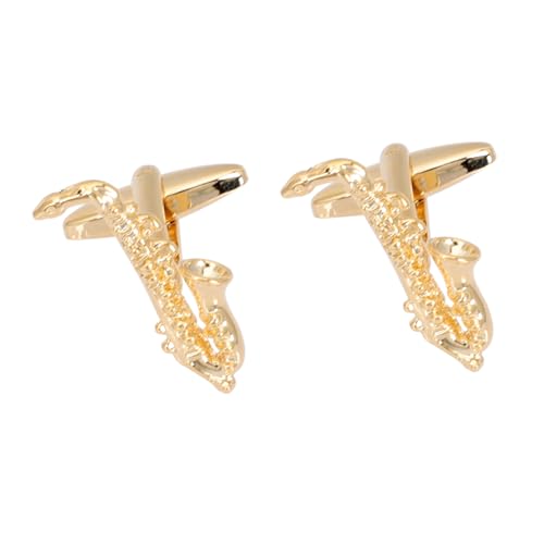 PACKOVE 1 Paar Saxophon-Manschettenknöpfe goldene anzüge für männer Hemdärmelknopf Saxophon Manschettenknöpfe Goldene Manschettenknöpfe Saxophon-Manschettenknopf Männer Manschettenknöpfe PACKOVE 1 Paar Saxophon-Manschettenknöpfe goldene anzüge für männer Hemdärmelknopf Saxophon Manschettenknöpfe Goldene Manschettenknöpfe Saxophon-Manschettenknopf Männer Manschettenknöpfe von PACKOVE