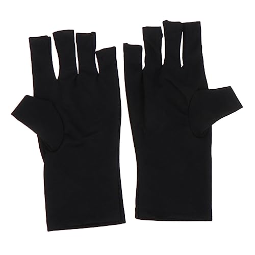 PACKOVE 1 Paar UV Schutz UV Handschuhe Nagellampe Handschuhe Für Gel Maniküre Gel Nagel Maniküre UV Handschuhe Nagelgel Nägel Handschuhe Zum Schutz Der Maniküre Schutzhandschuhe UV von PACKOVE