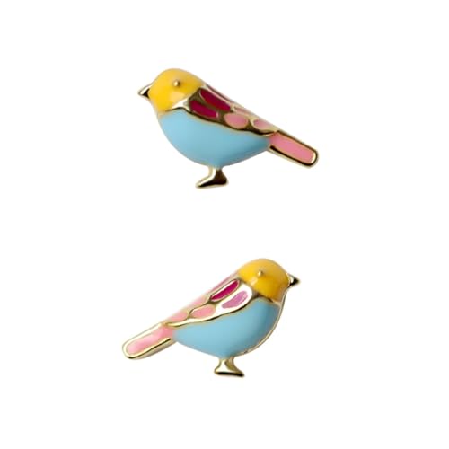 PACKOVE 1 Paar Vogel Ohrringe Ohrschmuck Frauen Ohrstecker Vögel Ohrringe Damen Ohrringe Vogel-Ohrringe Mädchen Ohrstecker Mädchen Ohrringe der Vogel goldene Ohrringe S925 von PACKOVE