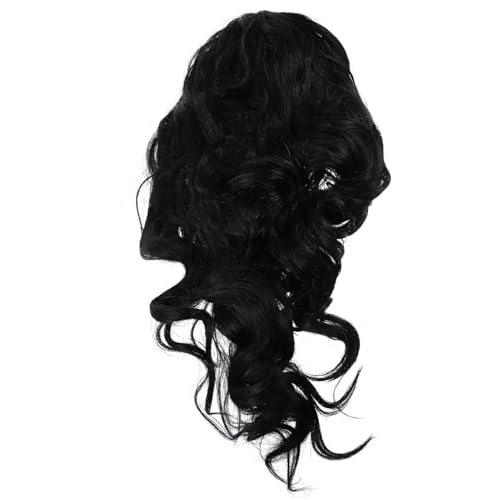PACKOVE 1 Satz Damen Lange Lockige Perücke mit Haarschleife Wellenförmige Haarverlängerung Perücke für Farbton PACKOVE 1 Satz Damen Lange Lockige Perücke mit Haarschleife Wellenförmige Haarverlängerung Perücke für Farbton von PACKOVE