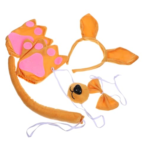 PACKOVE Kostüm Für Frauen Mit Süßem Ohr-stirnband Cosplay-kostüm Mit Tier-design Für Partys Und Maskeraden Enthält Ohr-stirnband Und Fliege Für Bezaubernde Aufmachung Für von PACKOVE