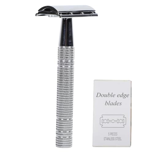 PACKOVE 1 Satz Rasierer Augenbrauenformer Doppelschneidiges Rasiermesser Zweischneidiges Rasiermesser Bartschneider Bart Rasiermesser Vintage Rasiermesser Silver Aluminium PACKOVE 1 Satz Rasierer Augenbrauenformer Doppelschneidiges Rasiermesser Zweischneidiges Rasiermesser Bartschneider Bart Rasiermesser Vintage Rasiermesser Silver Aluminium von PACKOVE