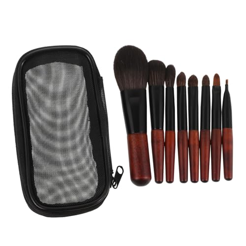 PACKOVE Schminkpinsel Set Mit Langer Griff Kosmetikpinsel Für Augen-make-up Und Make-up-lidschatten Inklusive Puderapplikator Tragbarer Kosmetikpinsel-set Für Mädchen-make-up von PACKOVE